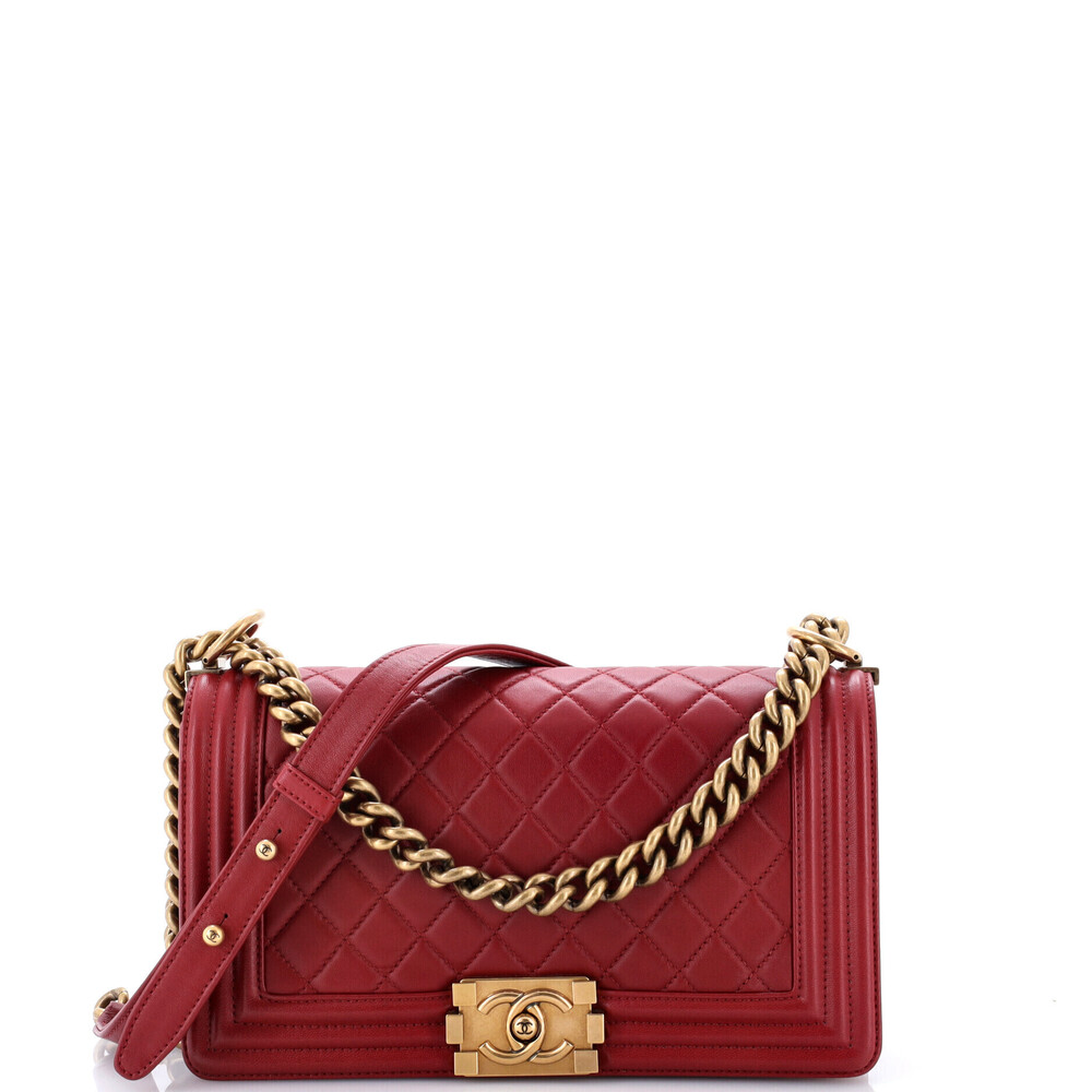Chanel Old Medium Boy Flap Bag